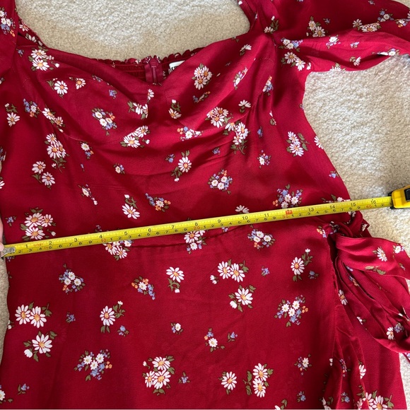 NWOT Reformation Cammi Dress in Cassia - Sz 10 - Picture 8 of 10